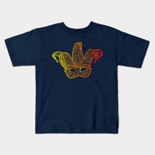 Mask. Venice Carnival Kids T-Shirt